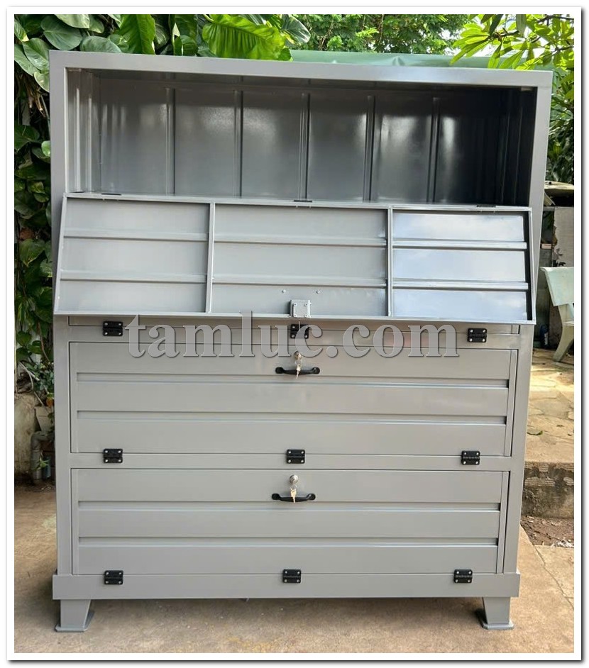 Tủ đưng vật tư (cửa ngang)