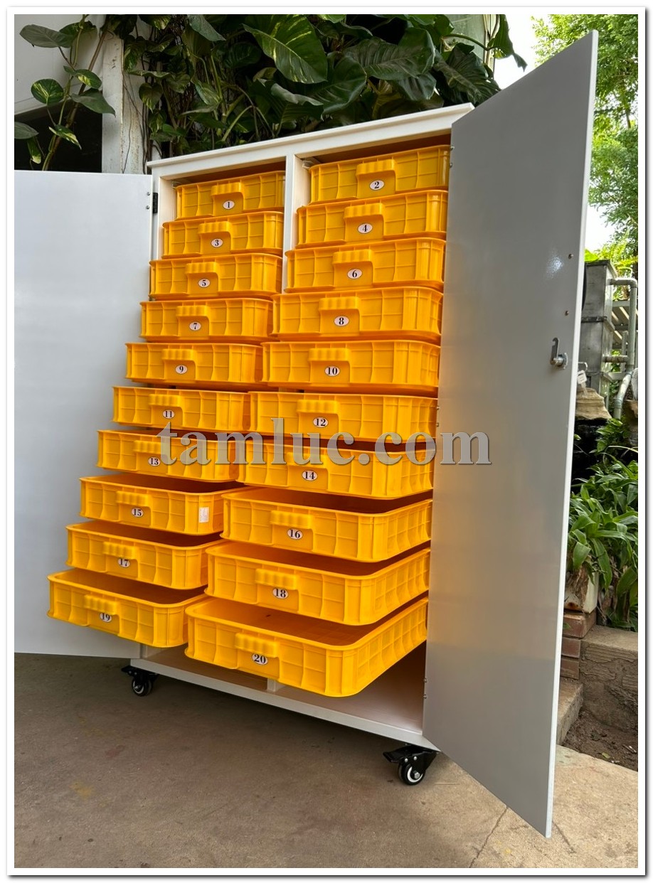 Tủ đựng vật tư khổ A3 - 24 ngăn