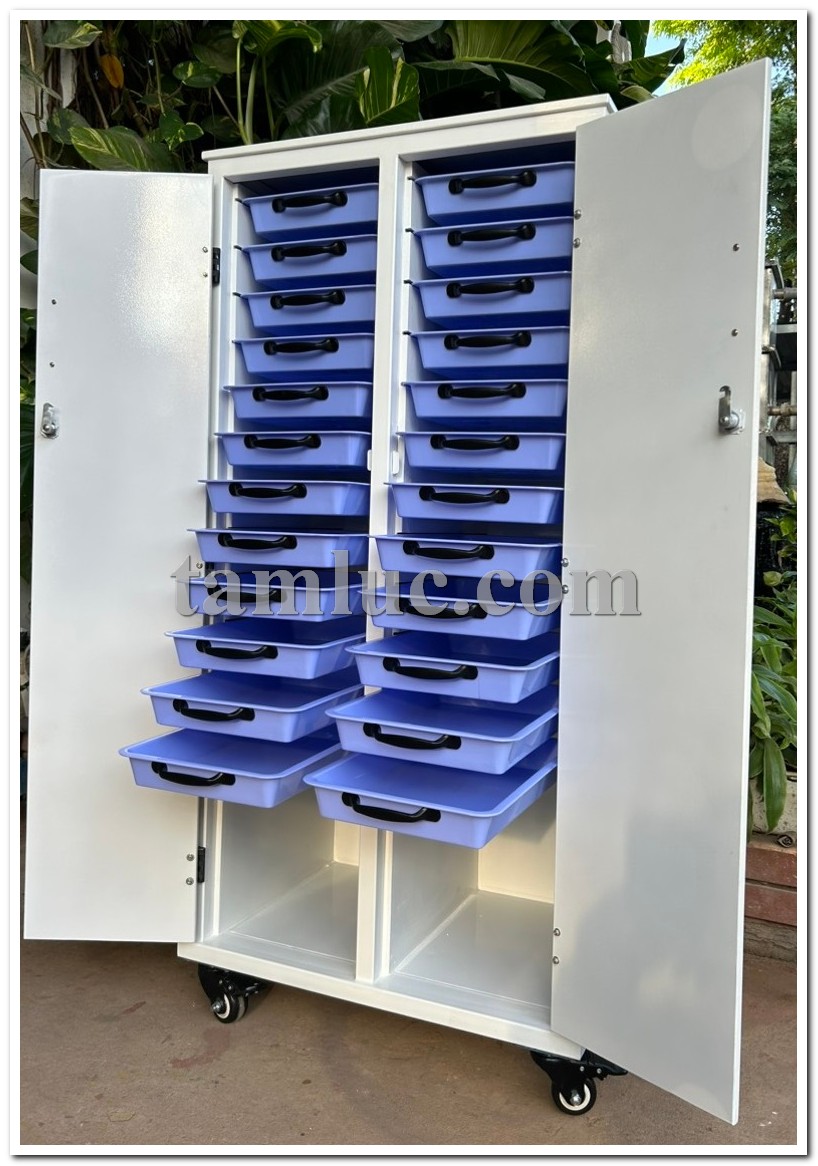 Tủ đựng vật tư khổ A4 - 24 ngăn