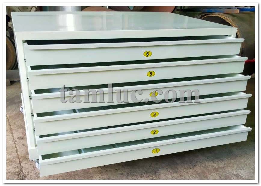 Tủ lưu bản vẽ A1 - 6 ngăn