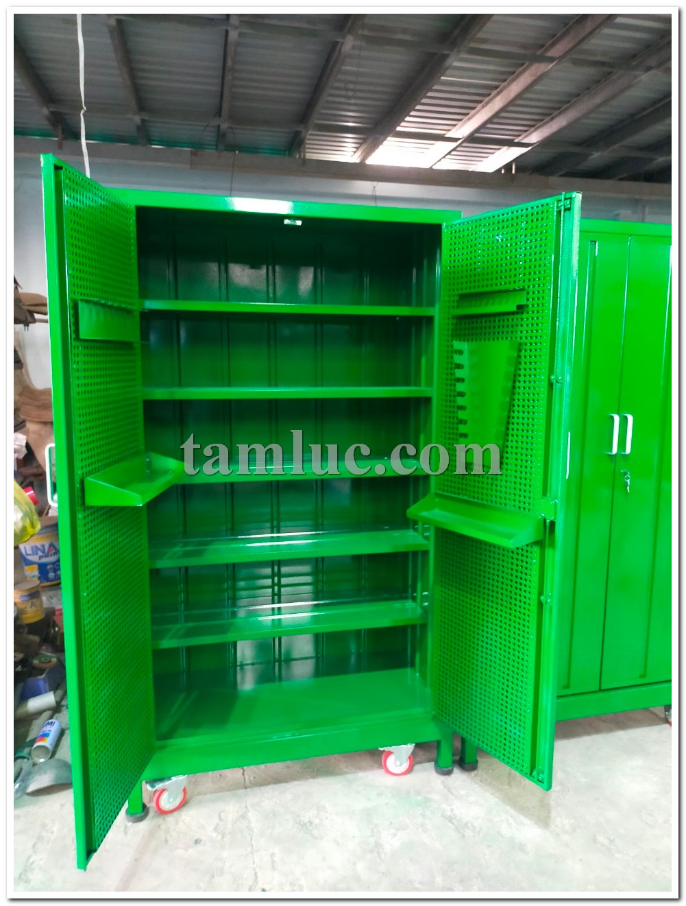 NX - TKH04 Tủ dụng cụ kết hợp (Bảng treo, kệ, đế đặt khóa, đế đặt tuyavit0