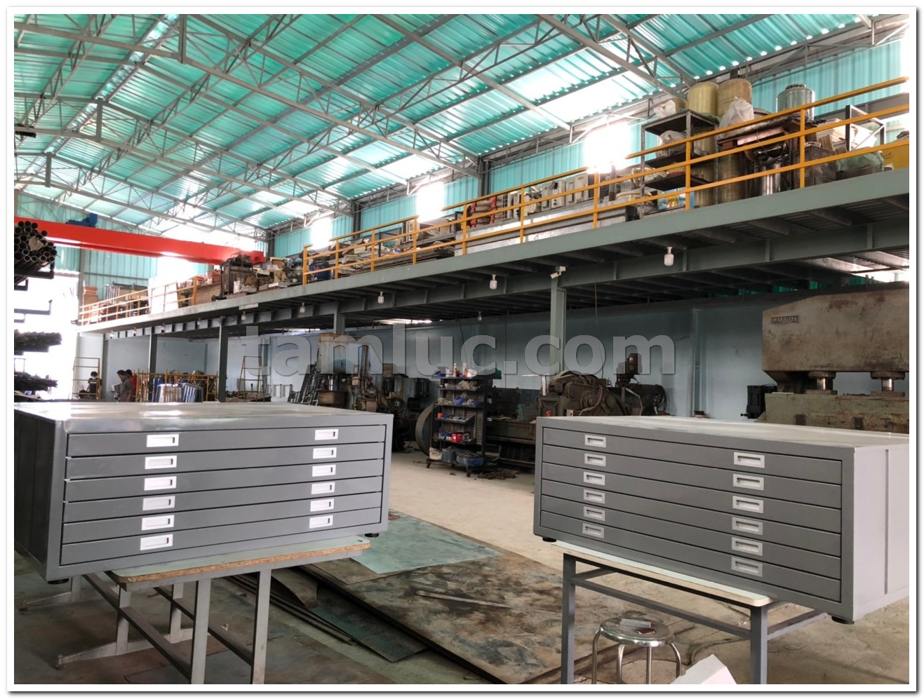 Tủ lưu bản vẽ A0 - 6 ngăn