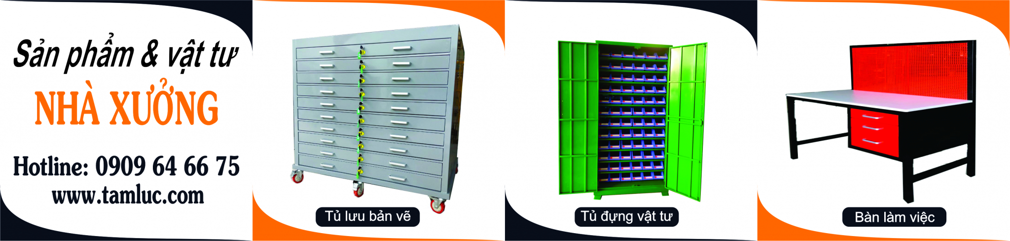 Sản phẩm , vật tư cho nhà kho và xưởng sản xuất