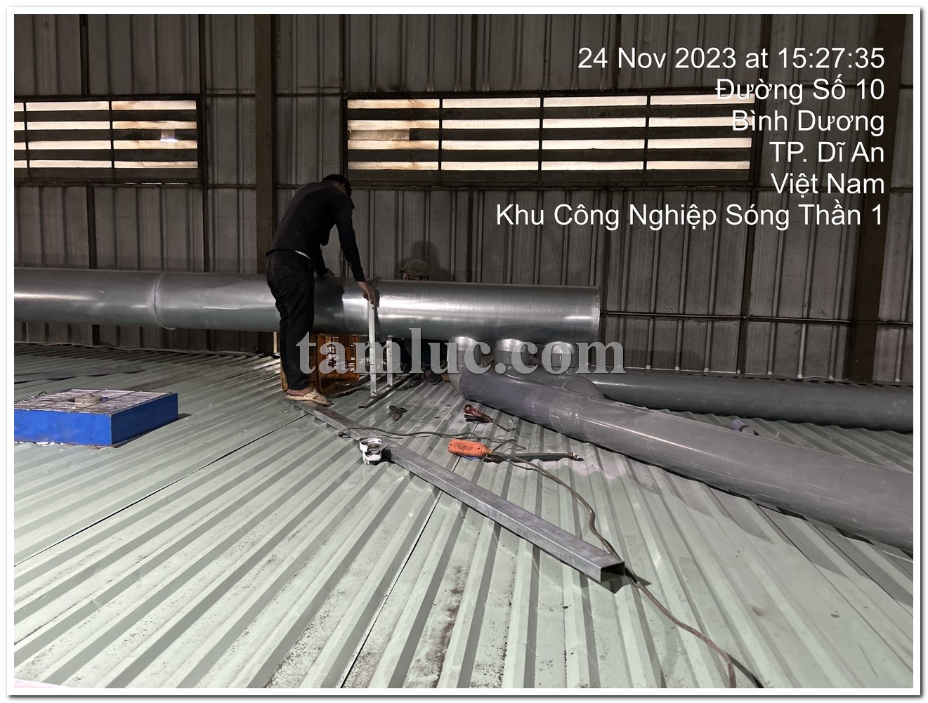 Xử lý khí thải xưởng in