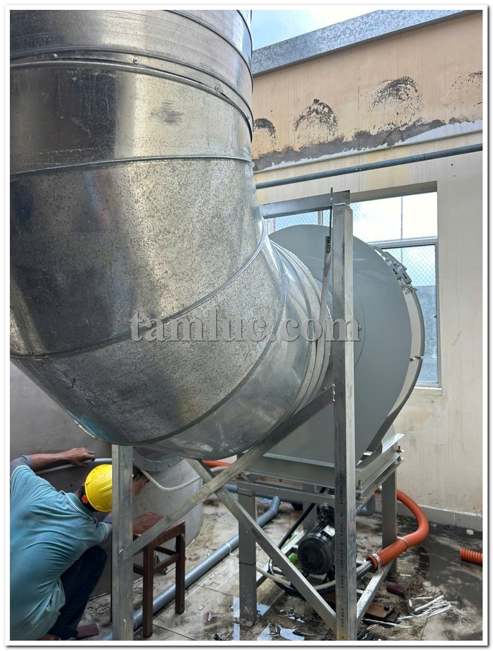 xử lý khí thải buồng sơn, khí thải xưởng sơn, sơn gỗ