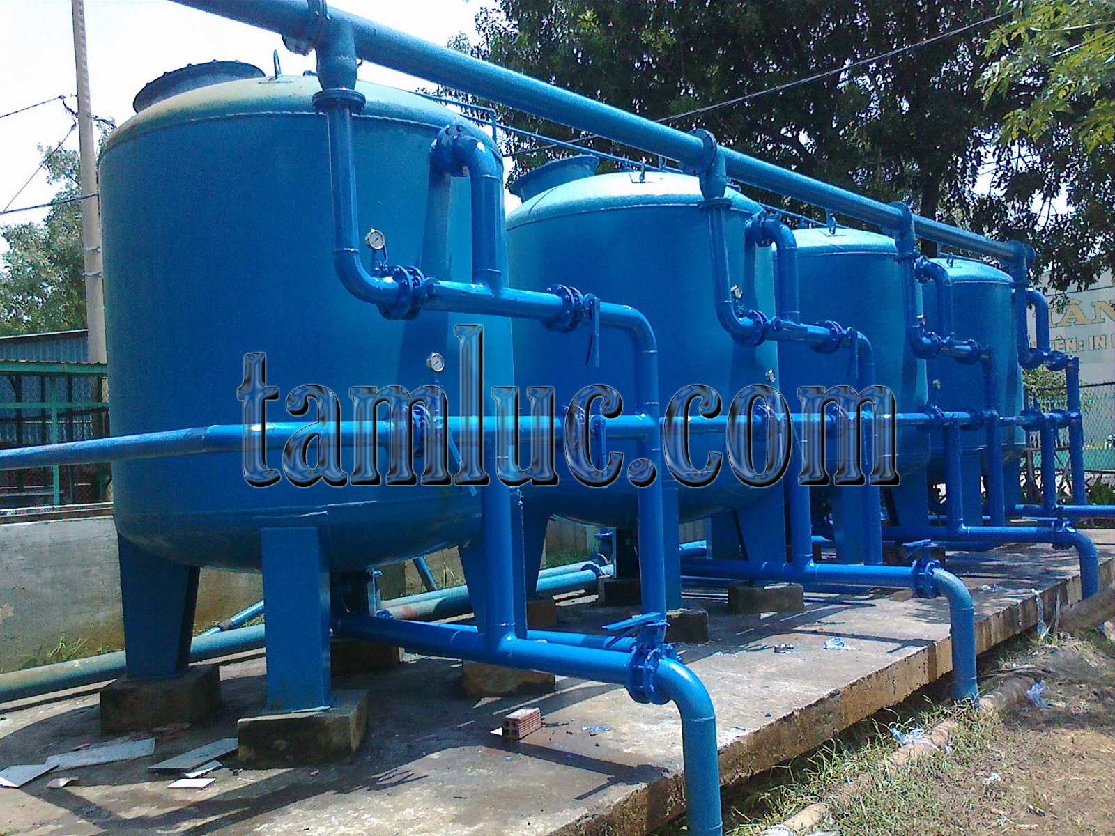 BỒN LỌC ÁP LỰC - 1