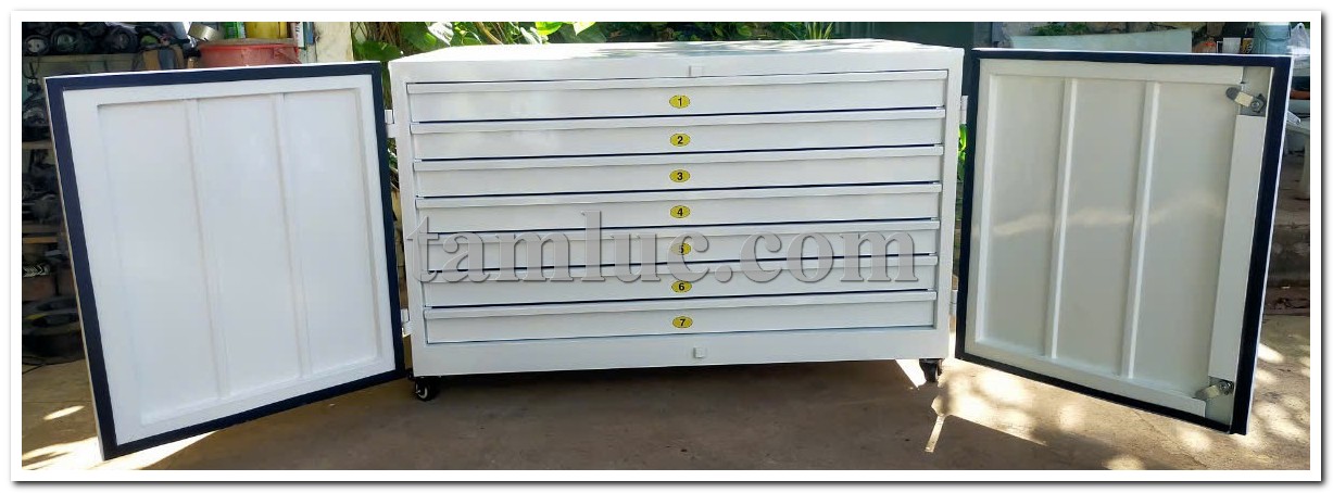 Tủ đựng tranh chống ẩm, Tủ đựng tranh ảnh, tủ đựng bản vẽ, tủ đựng tài liệu, tủ lưu tranh, tủ nhiều ngăn