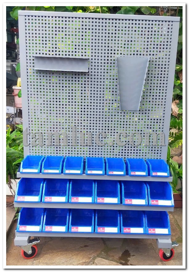 Kệ dụng cụ, kệ đựng linh kiện, kệ đựng vật tư, kệ sắt, kệ đồ dùng