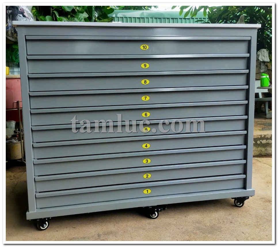 tủ lưu bản vẽ, tủ đựng bản vẽ, tủ đựng bản kế hoạch, tủ đựng tài liệu thiết kế