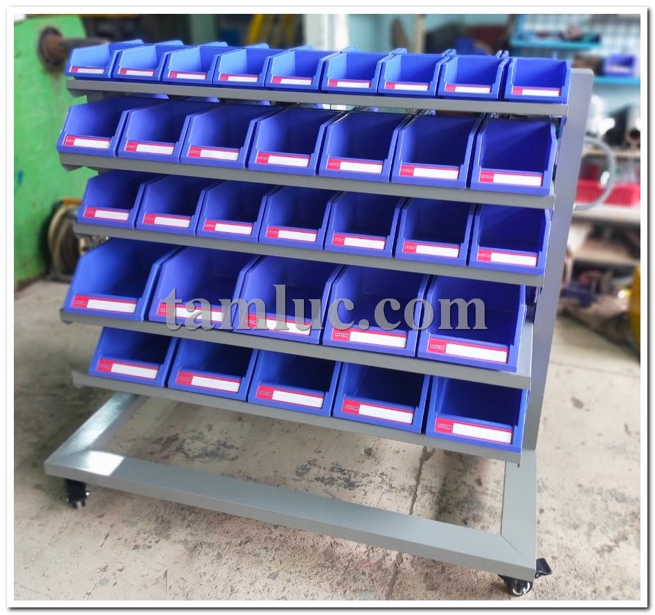 Kệ dụng cụ, kệ đựng linh kiện, kệ đựng vật tư, kệ sắt, kệ đồ dùng